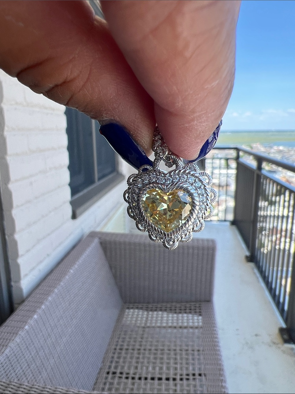 Judith Ripka Enhancer or Charm - NEW - Picture 6 of 8